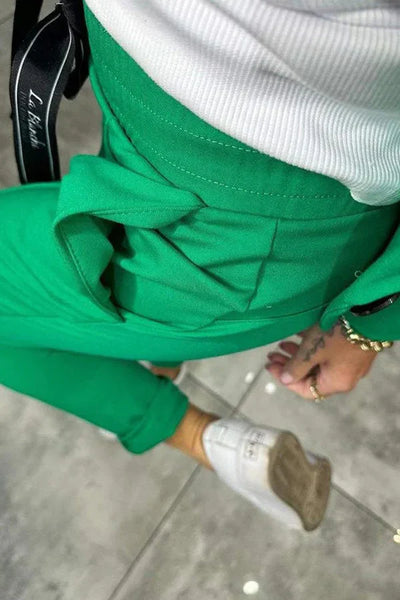 Isabelle | Maatwerk Set met Zachte Blazer en Casual Joggingbroeken